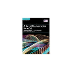 A Level Mathematics for AQA Student Book 1 (AS/Year 1) with Cambridge Elevate Edition (2 Years) (AS/A Level Mathematics for AQA)