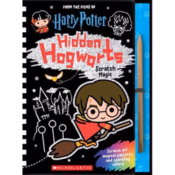 Scholastic Harry Potter: Hidden Hogwarts - Scratch Magic, Fantasy, English, Hardcover, 5 pages