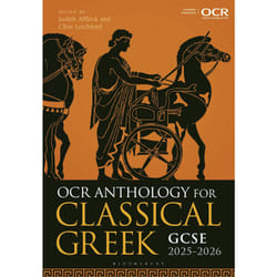 ISBN OCR Anthology for Classical Greek GCSE 2025-2026 book English Paperback 112 pages