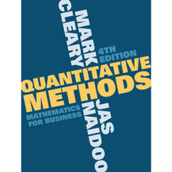 ISBN Quantitative Methods book English Paperback 168 pages