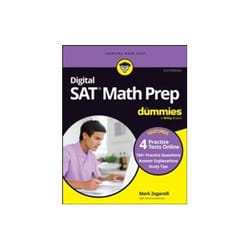 ISBN Digital SAT Math Prep For Dummies: + 4 Practice Tests Online Updated for the NEW Digital For book Educational English 368 pages