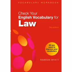 ISBN Check Your English Vocabulary for Law, English, Paperback, 80 pages