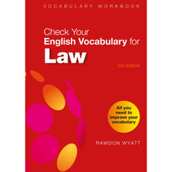 ISBN Check Your English Vocabulary for Law book Paperback 80 pages