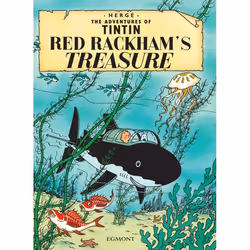 ISBN Red Rackham's Treasure, English, Paperback