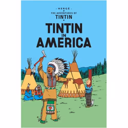 ISBN Tintin in America, English, Hardcover