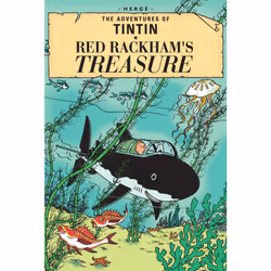 ISBN Red Rackham's Treasure, English, Hardcover