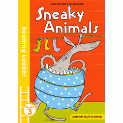 ISBN Sneaky Animals, English, Paperback
