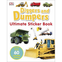 ISBN Diggers & Dumpers Ultimate Sticker book Educational English Paperback 16 pages