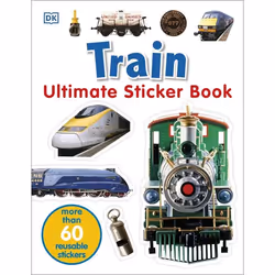 ISBN Train Ultimate Sticker Book, Educational, English, Paperback, 16 pages