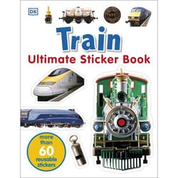 ISBN Train Ultimate Sticker book Educational English Paperback 16 pages