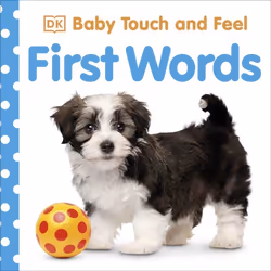 ISBN Baby Touch and Feel First Words, Educational, English, Hardcover, 14 pages