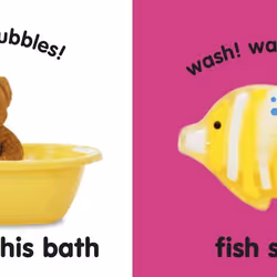 ISBN Baby Touch and Feel Bathtime book Educational English Hardcover 14 pages