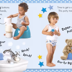 ISBN Boys' Potty Time book Educational English Hardcover 14 pages