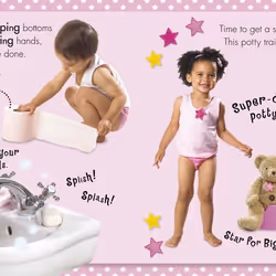 ISBN Girls' Potty Time book Educational English Hardcover 14 pages