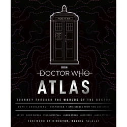 ISBN Doctor Who Atlas book English 80 pages