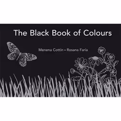 ISBN The Black Book of Colours, Hardcover, 24 pages
