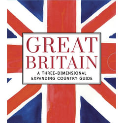 ISBN Great Britain: A Three-Dimensional Expanding Country Guide book Hardcover 30 pages