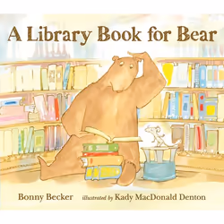 ISBN A Library Book for Bear, Paperback, 40 pages