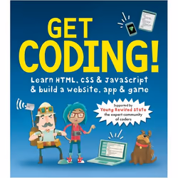 ISBN Get Coding! Learn HTML, CSS, and JavaScript and Build a Website, App, and Game, Paperback, 208 pages