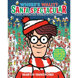 ISBN Where's Wally? Santa Spectacular Sticker Activity book Paperback 24 pages