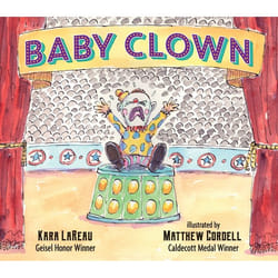 ISBN Baby Clown book Hardcover 32 pages