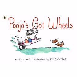 ISBN Poojo's Got Wheels, Paperback, 32 pages