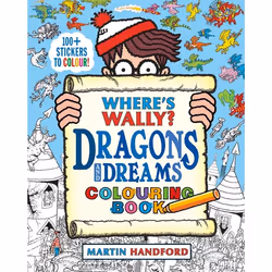 ISBN Where's Wally? Dragons and Dreams Colouring Book, Paperback, 24 pages