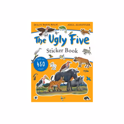 Ugly Five Sticker Book by Donaldson & Julia