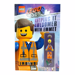 LEGO The LEGO Movie 2: Keeping it Awesomer with Emmet book plus Emmet minifigure