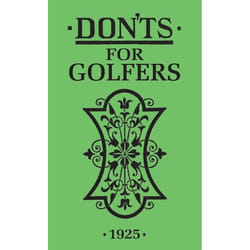 ISBN Don'ts for Golfers
