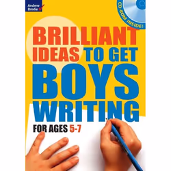 ISBN Brilliant Ideas to get boys writing 5-7 (with CD-ROM), English, 144 pages