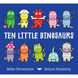 Hachette UK Ten Little Dinosaurs book English Paperback 32 pages