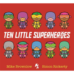 Hachette UK Ten Little Superheroes book English Paperback 32 pages