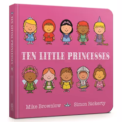 Hachette UK Ten Little Princesses, English, Hardcover, 28 pages