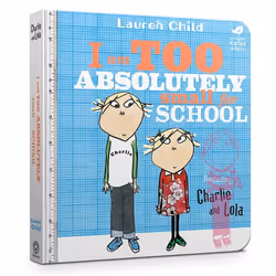 Hachette UK I Am Too Absolutely Small For School, English, Hardcover, 32 pages