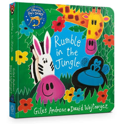 Hachette UK Rumble in the Jungle Board book English Hardcover 24 pages