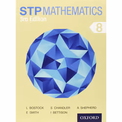 STP Mathematics 8 Student Book (Stp Maths)