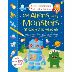 ISBN My Aliens and Monsters Sticker Storybook, English, Paperback, 24 pages