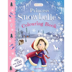 ISBN Princess Snowbelle's Colouring Book, English, Paperback, 32 pages