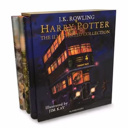 ISBN Harry Potter - The Illustrated Collection (Three magical classics), English, Hardcover, 3 pages