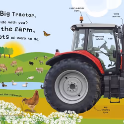 ISBN Chug Chug Tractor book Educational English Hardcover 12 pages