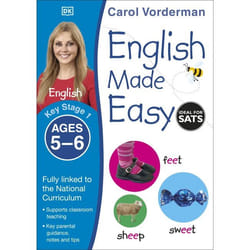 ISBN English Made Easy Ages 5-6 Key Stage 1 book Educational Paperback 40 pages