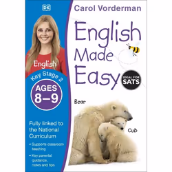 ISBN English Made Easy Ages 8-9 Key Stage 2, Educational, English, Paperback, 40 pages