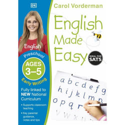 ISBN English Made Easy Early Writing Ages 3-5 Preschool book Educational Paperback 40 pages