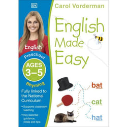 ISBN English Made Easy Rhyming Ages 3-5 Preschool book Educational Paperback 40 pages