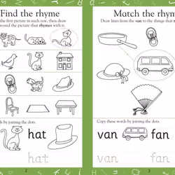 ISBN English Made Easy Rhyming Ages 3-5 Preschool book Educational Paperback 40 pages