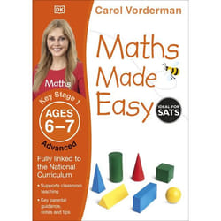 ISBN Maths Made Easy Ages 6-7 Key Stage 1 Advanced book Mathematics English Paperback 40 pages