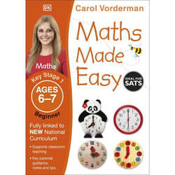 ISBN Maths Made Easy Ages 6-7 Key Stage 1 Beginner book Mathematics English Paperback 40 pages