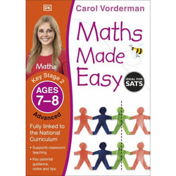ISBN Maths Made Easy Ages 7-8 Key Stage 2 Advanced book Mathematics English Paperback 40 pages