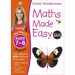 ISBN Maths Made Easy Ages 7-8 Key Stage 2 Beginner, Mathematics, English, Paperback, 40 pages